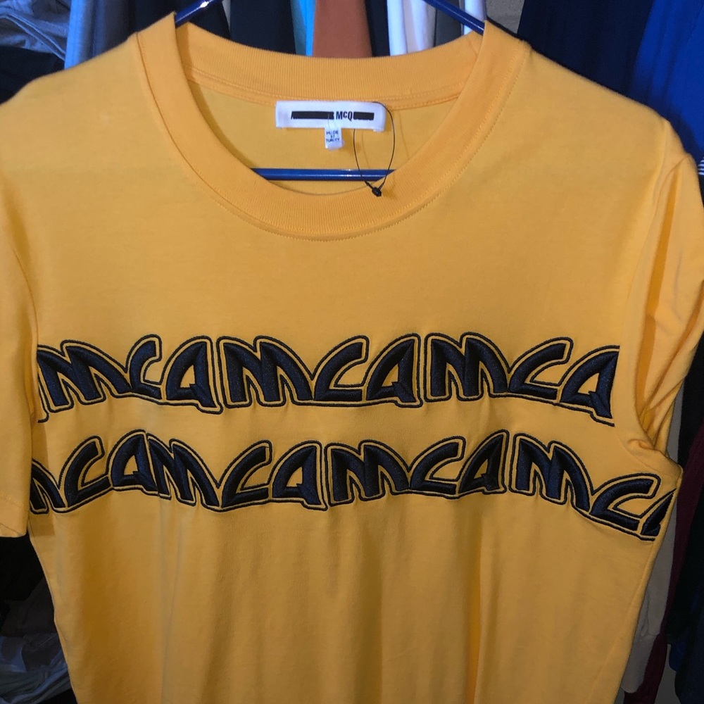 Mcq embroidered t-shirt